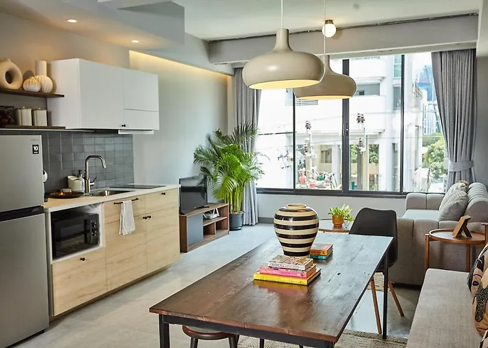 Spacious Duplex 2 Bedroom Max 6 Guests - 3 Min Walk To Bts Nana