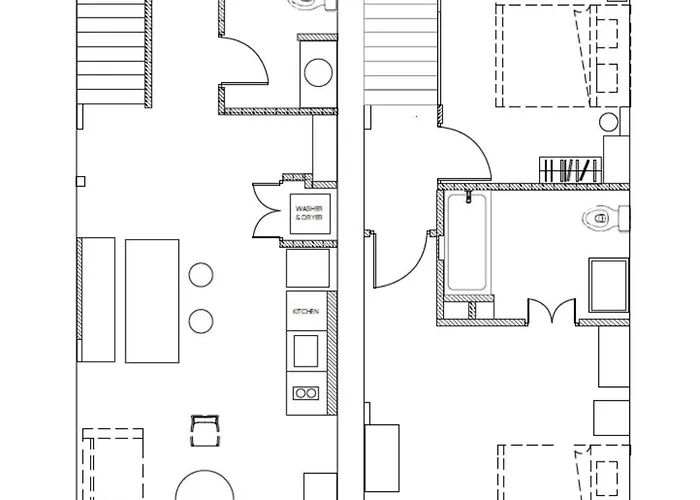 Spacious Duplex 2 Bedroom Max 6 Guests - 3 Min Walk To Bts Nana Apartment *